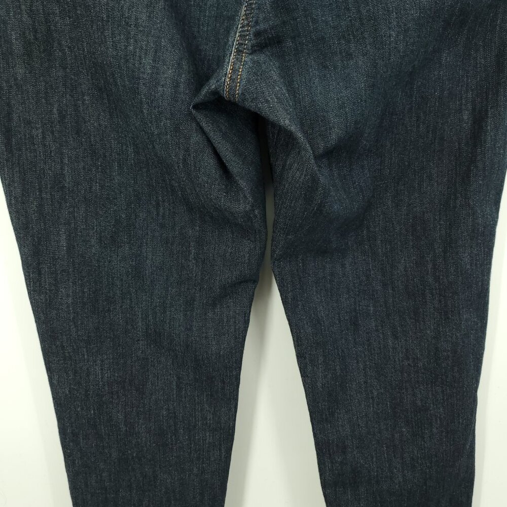 Prada High Rise Stretchy Skinny Jeans Size 31 Dark Blue - Picture 11 of 15